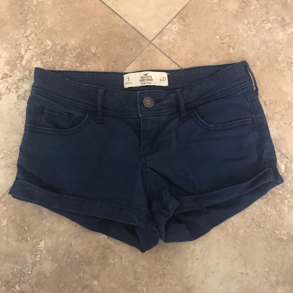 Hollister Navy Shorts